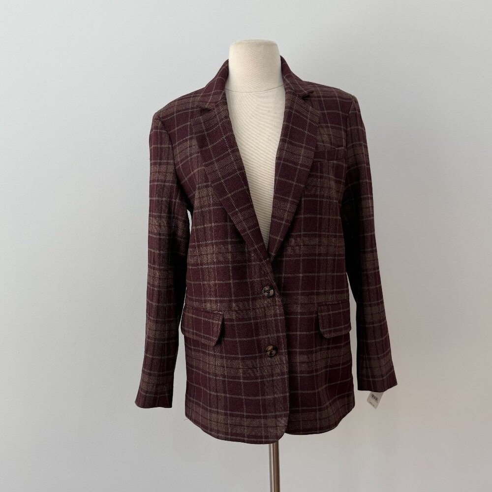 Free People Billie Blazer NWT Size 0 - Picture 4 of 9
